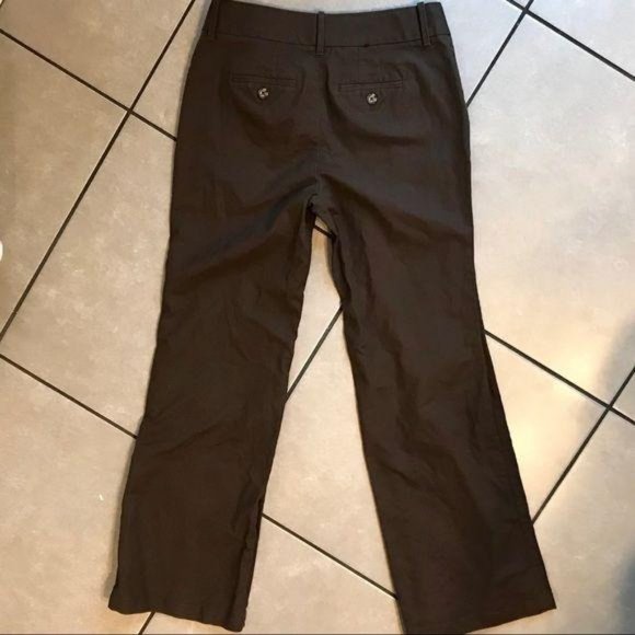 Banana Republic Jackson Fit Brown Pants Women's Size 2 # 2 - Picture 2 of 5